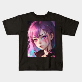 Captivating Cuteness: Embrace the Magic of Anime Girl Cute Kawaii Kids T-Shirt